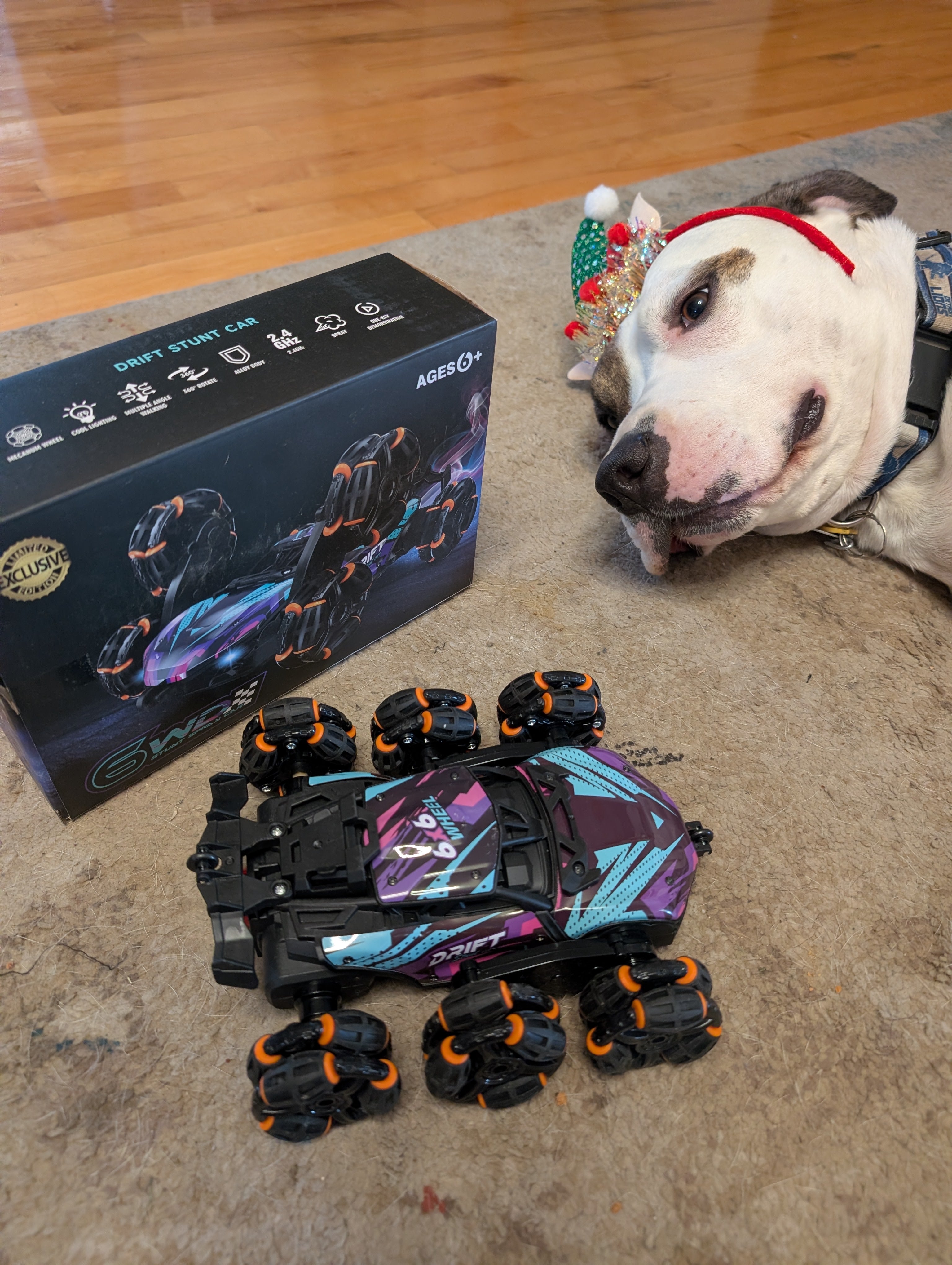 Example pro6 Wheel Stunt Car