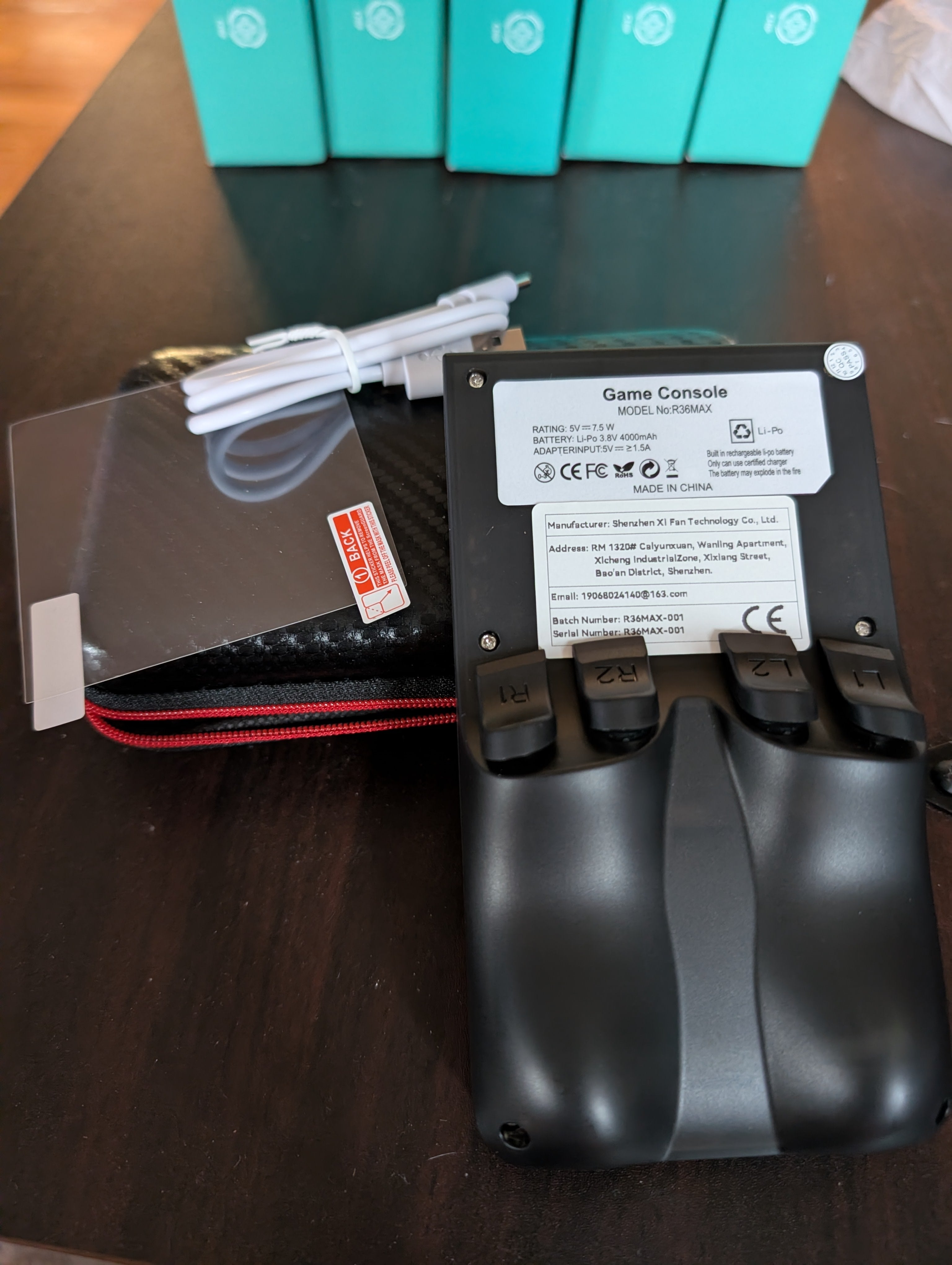 Handheld Preloaded game console