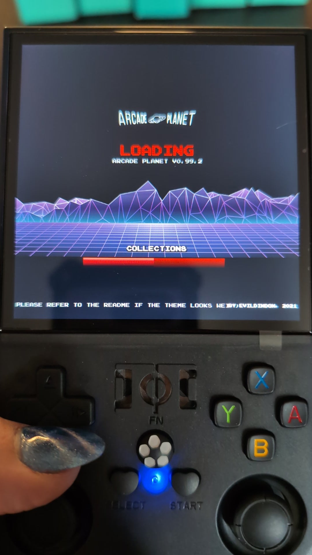 Handheld Preloaded game console